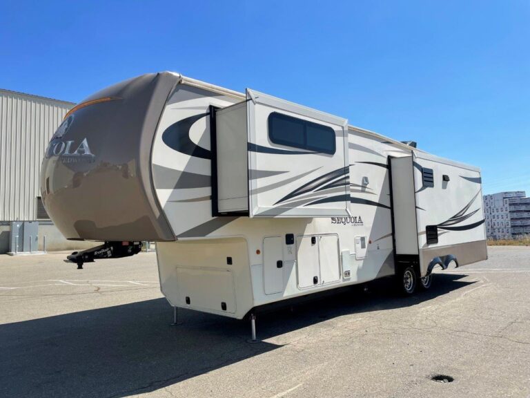 2015 REDWOOD SEQUOIA SQ38HRL 5th Wheel Travel Trailer Camper - True RV ...