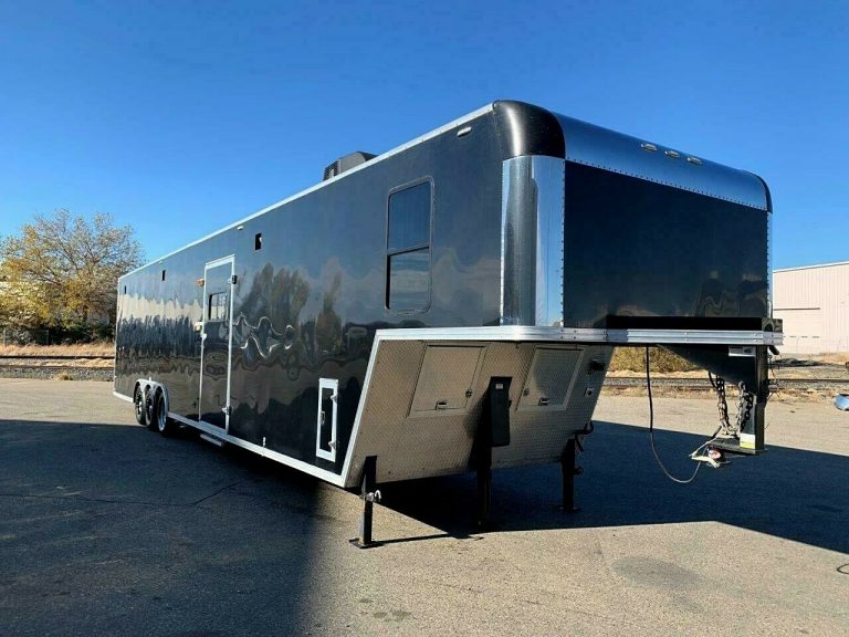 2015 CARGO TEK GN44R GOOSENECK TOY HAULER RACE TRAILER RV LIVING ...