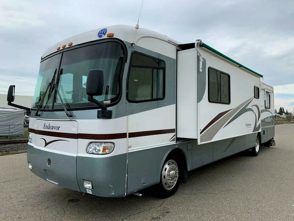 2000 HOLIDAY RAMBLER ENDEAVOR 38WD CLASS A COACH DIESEL PUSHER ...