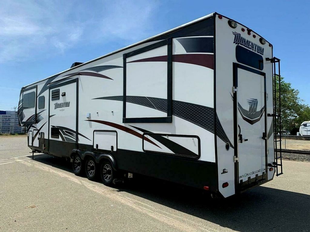 travel trailer with toy hauler for sale