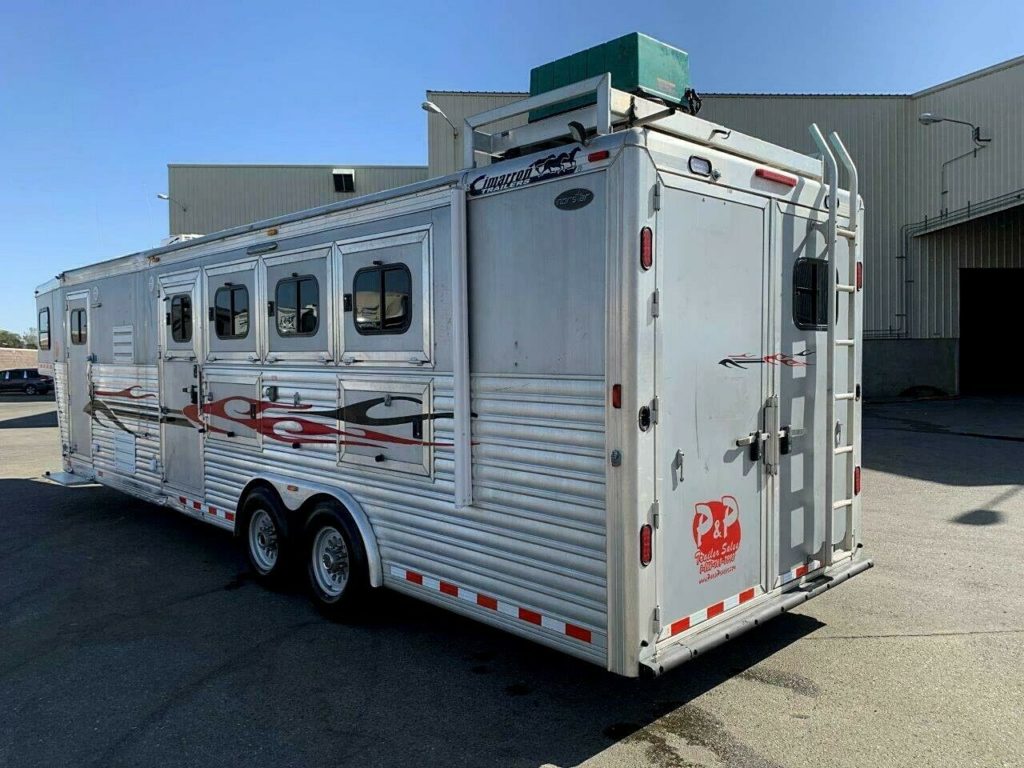 2008 CIMARRON NORSTAR 4 HORSE TRAILER 