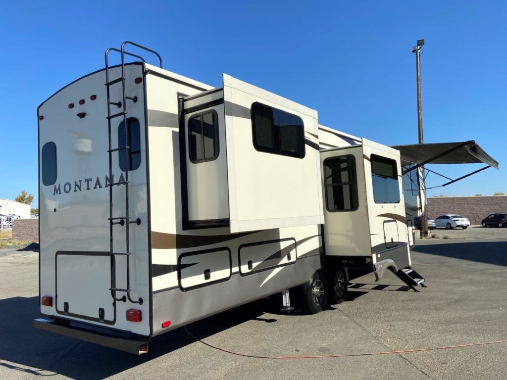 2018 KEYSTONE MONTANA 3791RD LUXURY RV FIFTH WHEEL TRAILER "5 SLIDE ...