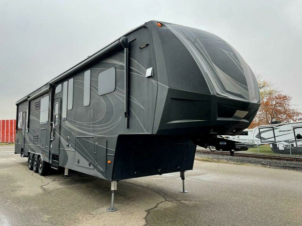 2017 Keystone Voltage 3970 Black Label Toy Hauler - True RV True RV