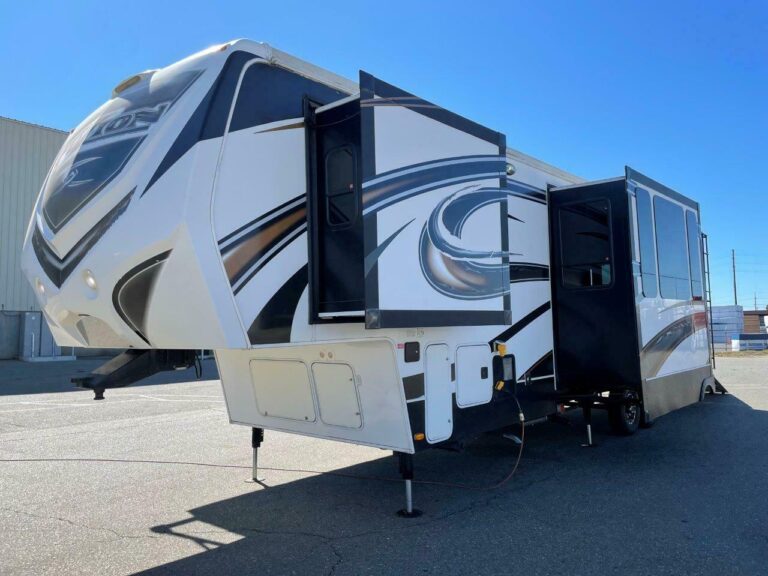 2013 KEYSTONE FUZION 342 TOY HAULER FIFTH WHEEL - True RV True RV