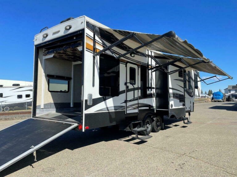 2013 KEYSTONE FUZION 342 TOY HAULER FIFTH WHEEL - True RV True RV