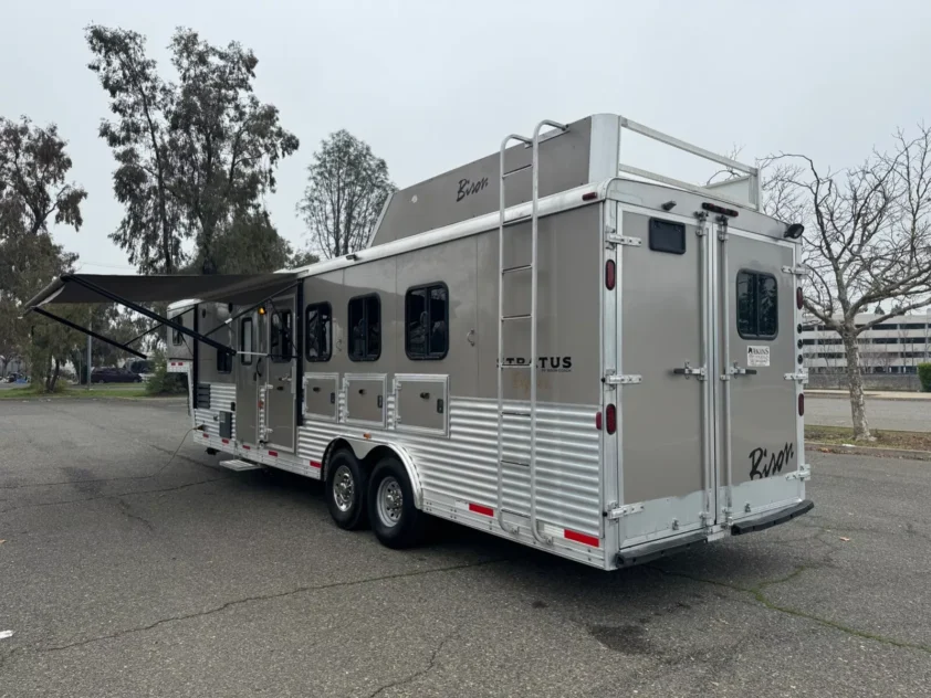 2014 BISON STRATUS EXPRESS 4 HORSE WITH LIVING QUARTERS "SLIDE-OUT" - Image 7